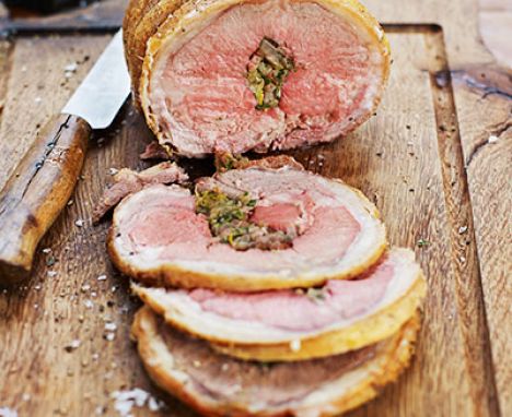 Saddle of lamb
